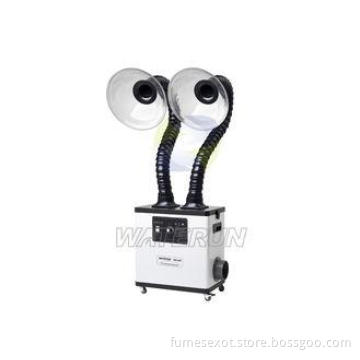 High Power 200W Medical Fume Extractor , Carbon Filter Extr